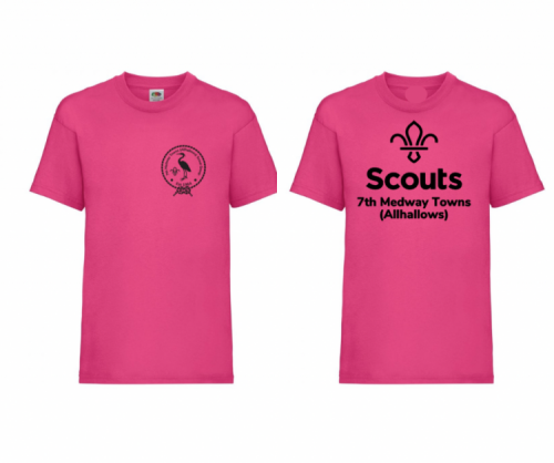 7th Medway Towns (Allhallows) Group T Shirt plain